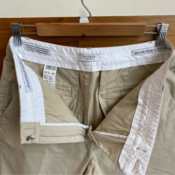 Peserico Cigarette Ankle Pants, Size 46 US 10 - Picture 5 of 11